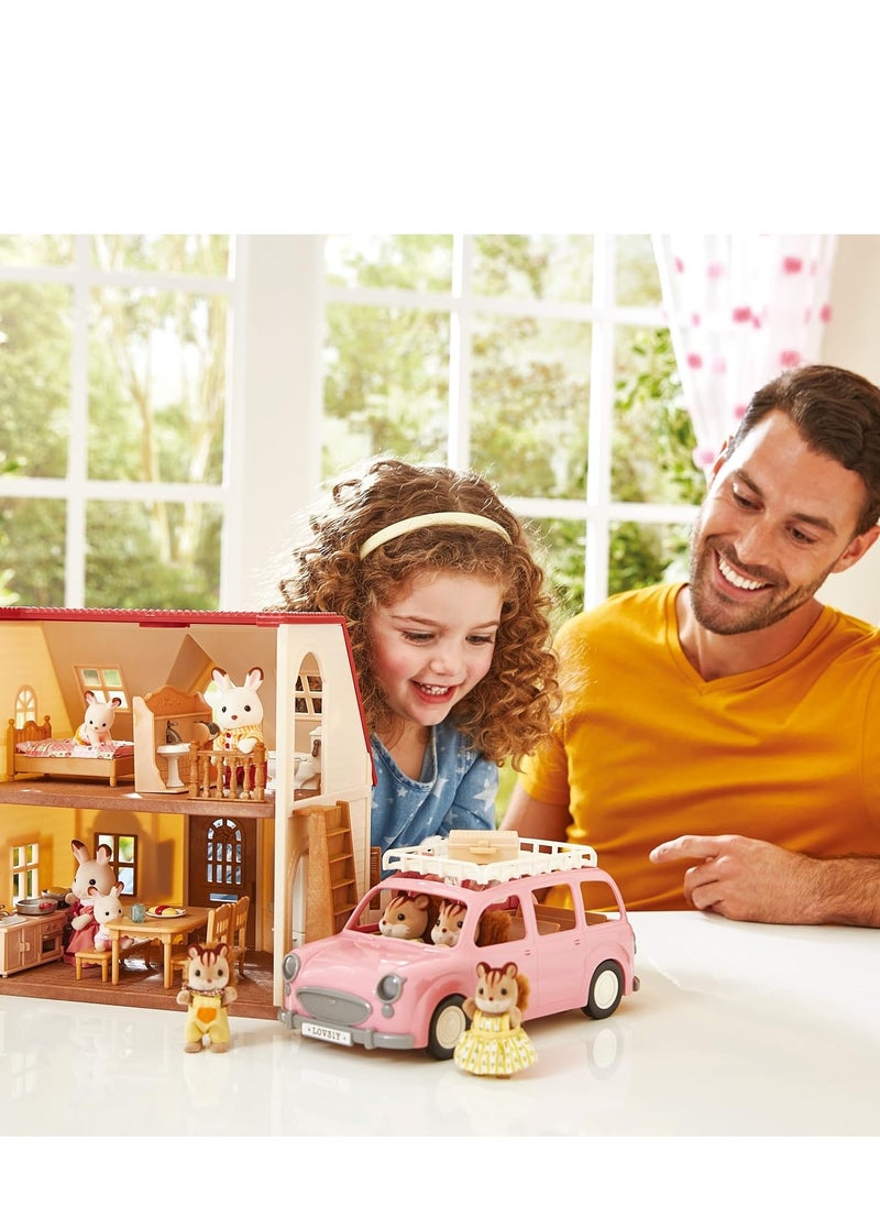 Sylvanian Families - Family Picnic Van Playset - Doll Family Picnic Set with Van and Outdoor Accessories - Image 1