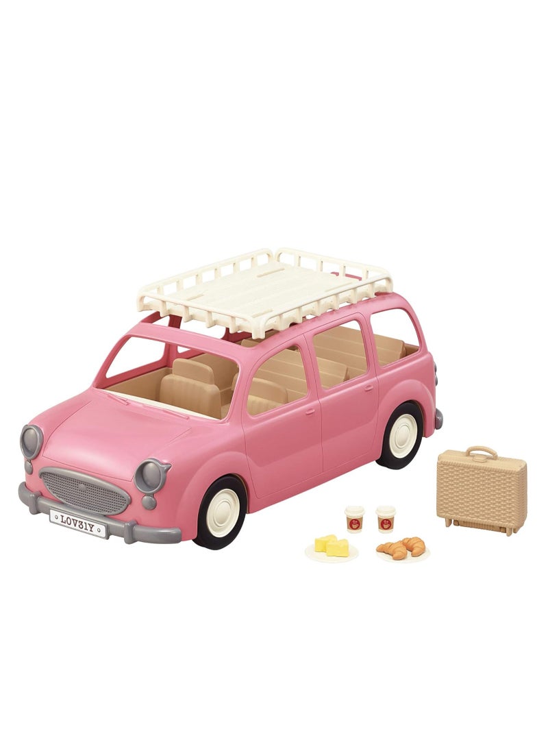 Sylvanian Families - Family Picnic Van Playset - Doll Family Picnic Set with Van and Outdoor Accessories - Image 1