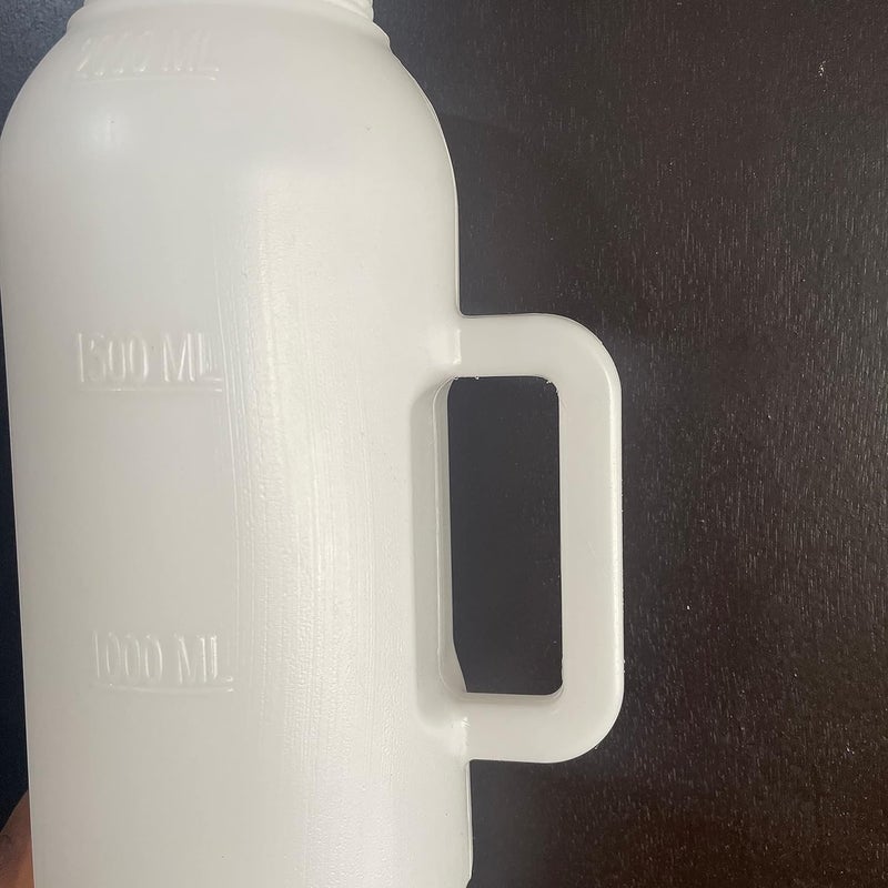 Bethlehem Heavy Duty Calf Milk Feeding Bottle with Food Grade Nipple 2 Litre | Durable Plastic Feeding Bottle for Calves, Lambs, Goats | Easy to Clean & Long-Lasting - Image 2