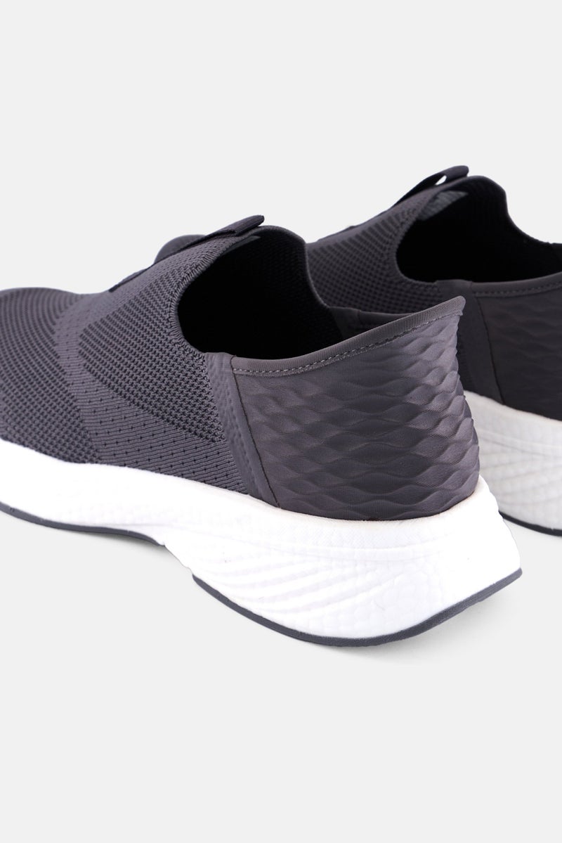 RBX Men Slip On Training Shoes, Grey - Image 2