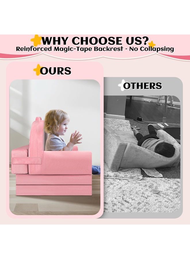 ORWIPO Pink Unicorn Kids' Sofas - Image 5