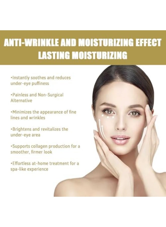 EELHOE MICRODARTS EYE PATCH Microneedle Eye Patches for Dark Circles and Puffy Eyes, Anti-Wrinkle Under Eye Treatment with Deep Hydration and Brightening, Day and Night Use for All Skin Types - Image 5