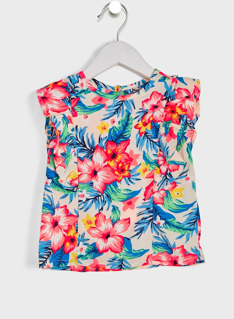 Nautinati Printed Top With Shorts