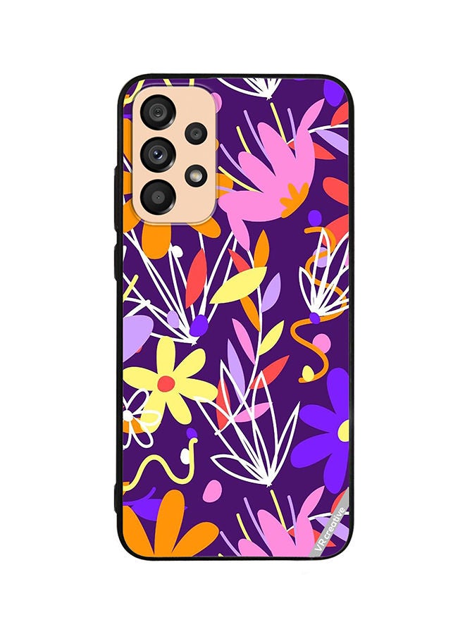 VR CREATIVE Protective Case Cover For Samsung Galaxy A53 5G Organic Patterns Collection Design Multicolour - Image 1