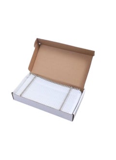 Terabyte RING BINDING WIRE 2:1 7.9MM (5/16") 23 LOOPS WHITE  - Image 1