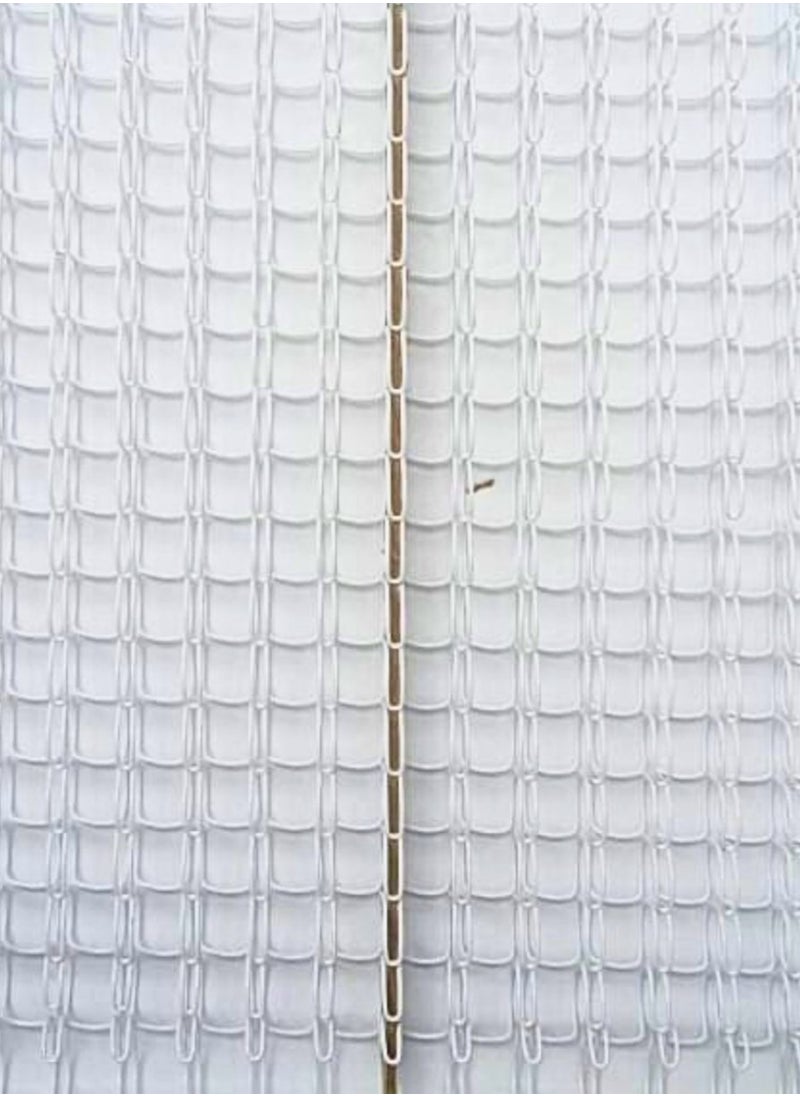 Terabyte RING BINDING WIRE 2:1 7.9MM (5/16") 23 LOOPS WHITE  - Image 2