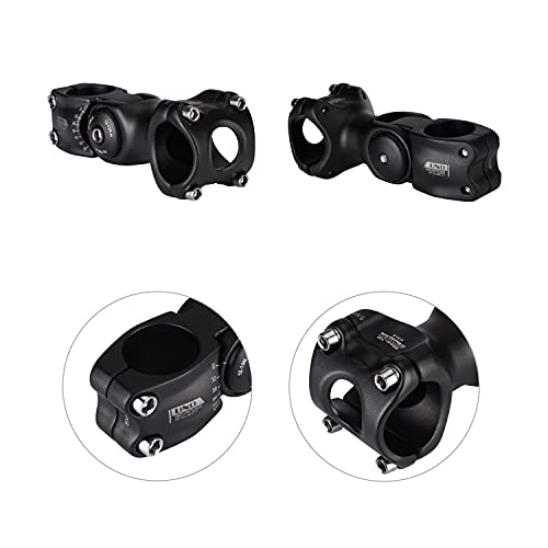 FOMTOR 31.8mm Adjustable Stem 110mm 0~60 Degree UNO 31.8mm MTB Adjustable Handlebar Stem for Most Mountain Bike Road Bike (Fit for 1.25'' Handlebar) - Image 4