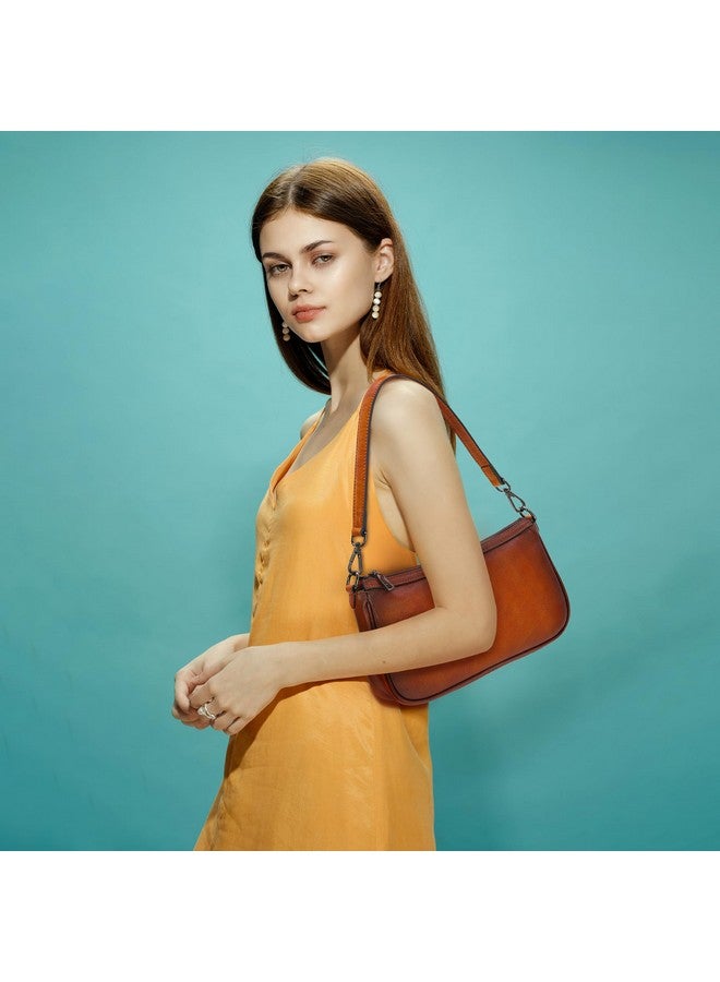 آي سوي حقيبة كروس بودي هوبو وحقيبة ساتشل صغيرة من الجلد من إيزوي للنساء - محفظة بنية متعددة الاستخدامات - Image 1