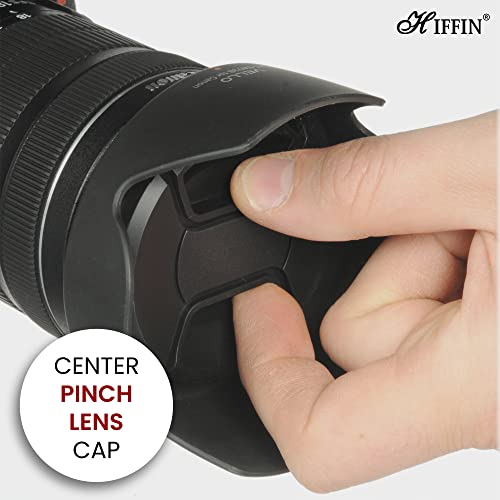 HIFFIN® 52MM Snap-On Front Lens Cap/Cover for Canon, Nikon, Sony, Pentax All DSLR Lenses - Image 4