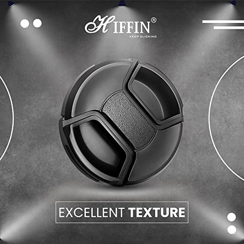 HIFFIN® 52MM Snap-On Front Lens Cap/Cover for Canon, Nikon, Sony, Pentax All DSLR Lenses - Image 2