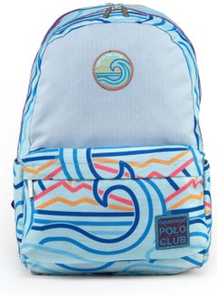 Cambridge Polo Club Wave Unisex Children's Primary School Bag with Double Main Compartment  - Image 1