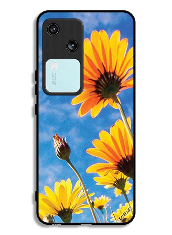 Covernex Vivo V30 5G Protective Case Cover Sunflowers - Image 1