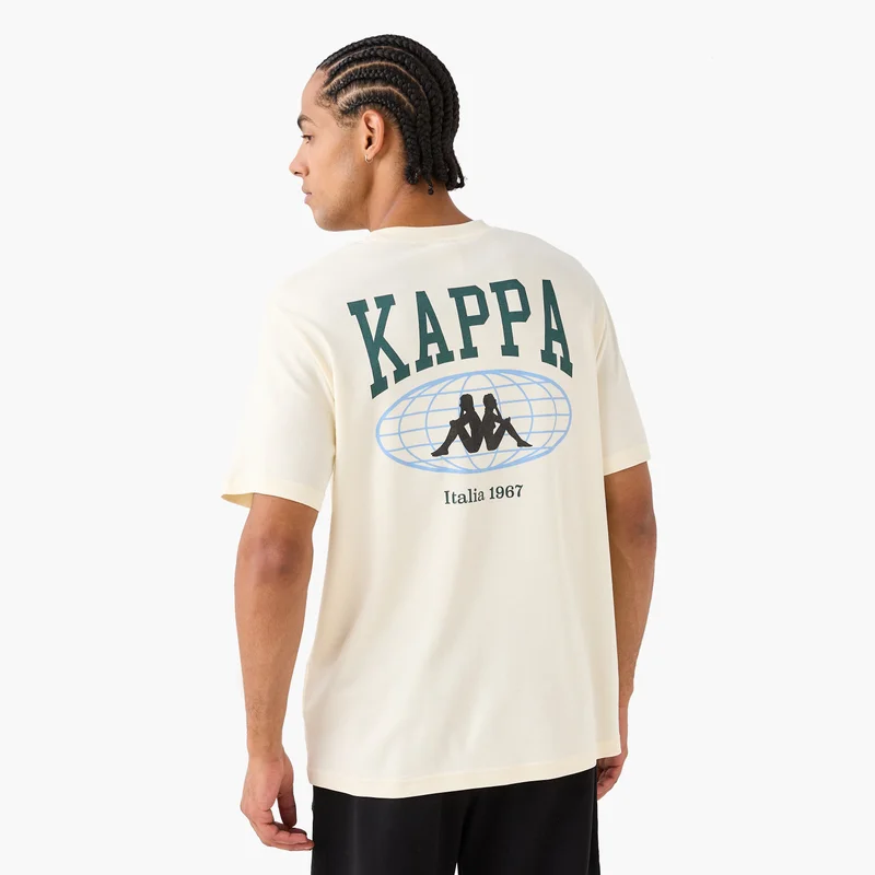 Kappa Kappa Logo Print Crew Neck T-shirt
