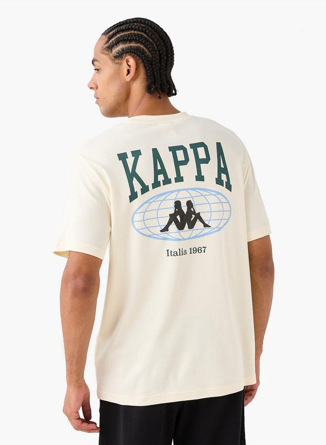 Kappa Relaxed Fit Logo Print Crew Neck T-shirt - Image 3