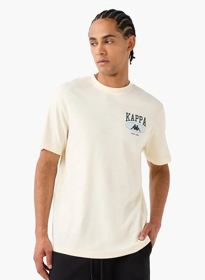 Kappa Relaxed Fit Logo Print Crew Neck T-shirt