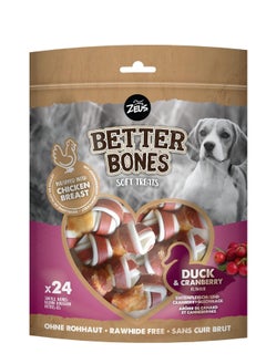 Zeus Better Bones Duck and Cberry Wrap Bns 24 