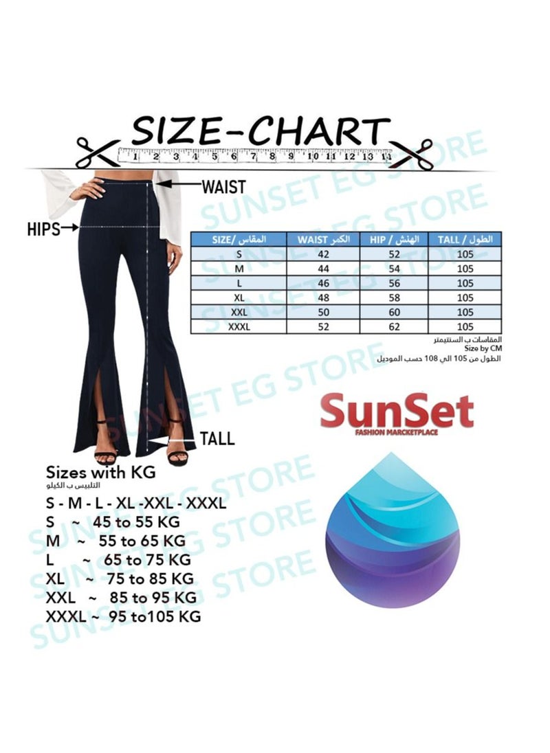 SunSet - The Everything Highest Waist Flare Pant Charleston Blueblack Ft7t-Rgl - Image 1