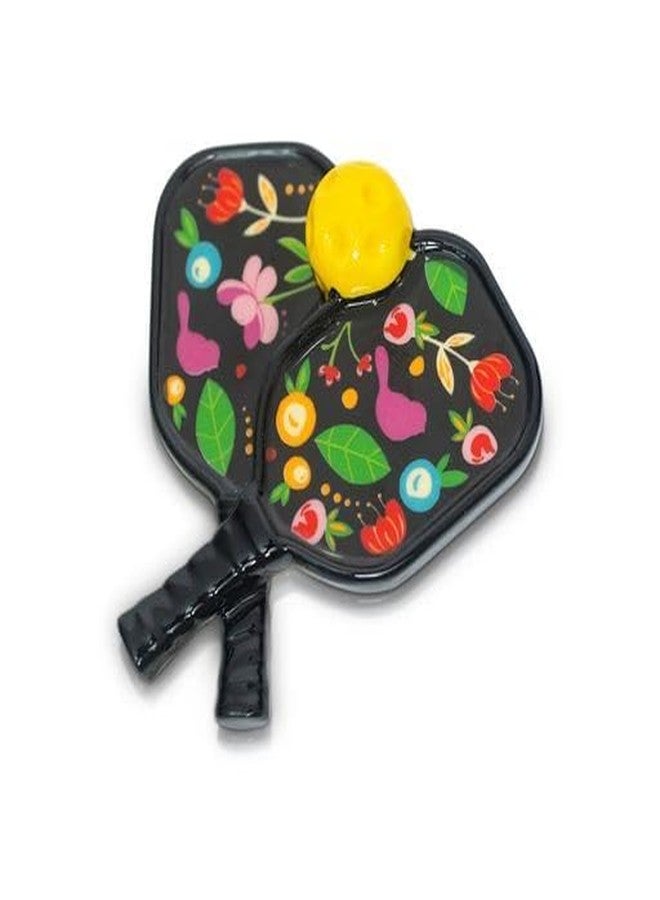 nf nora fleming nora fleming day dinking (pickleball) A402 - Hand-Painted Ceramic Unique Décor - Summer Minis for the Home and Office - Image 2