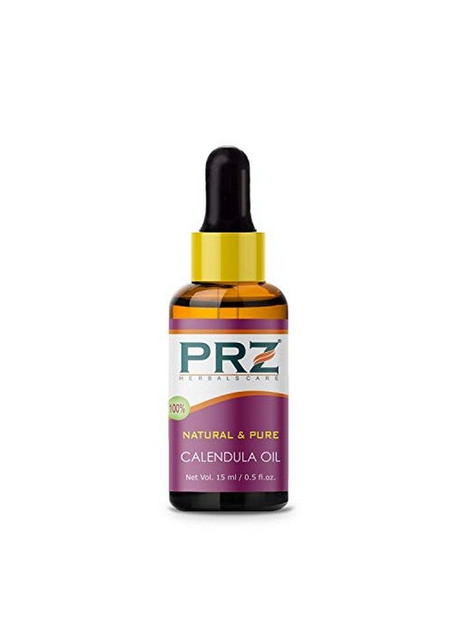 PRZ Calendula Essential Oil Pure l for Skin Care & Hair Care 15 ml - Image 4