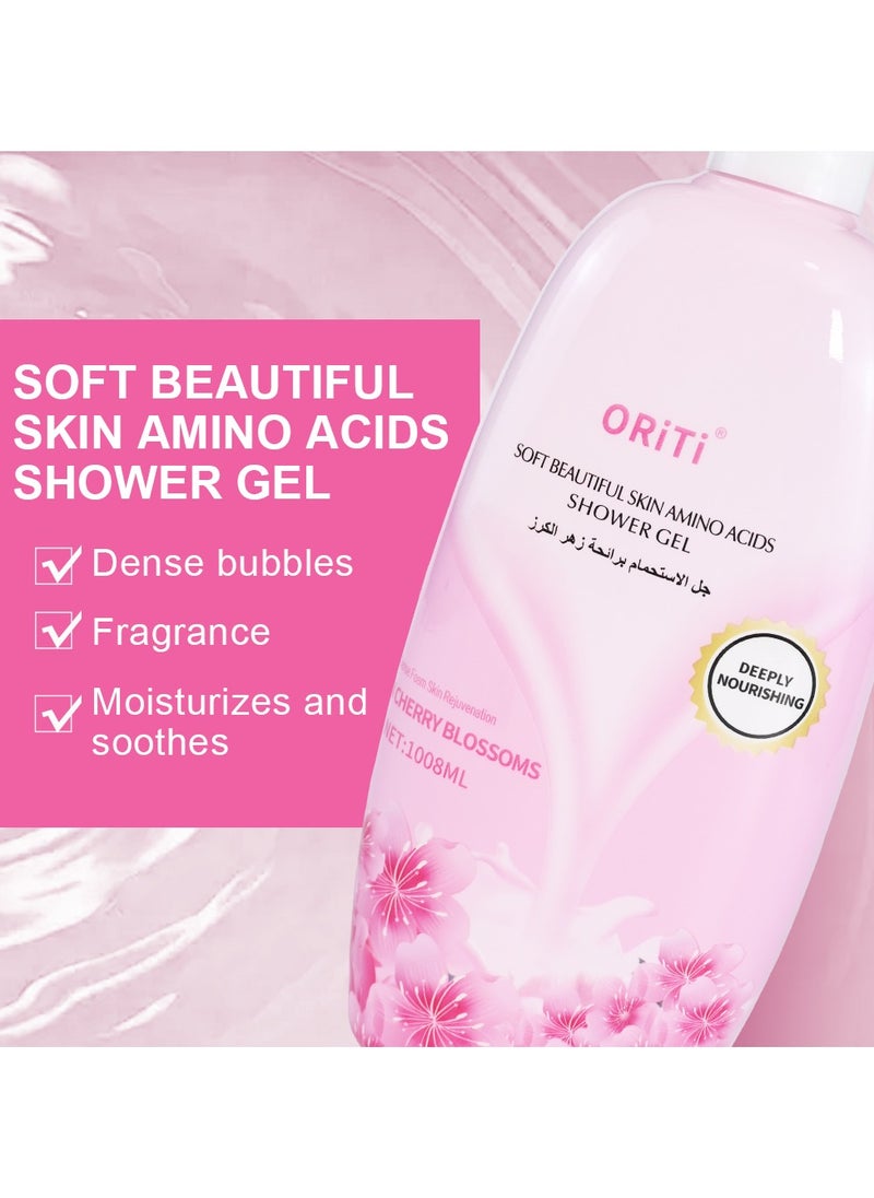 ORiTi JAPAN CHERY BLOSSOM SHOWER GEL - 1008ML