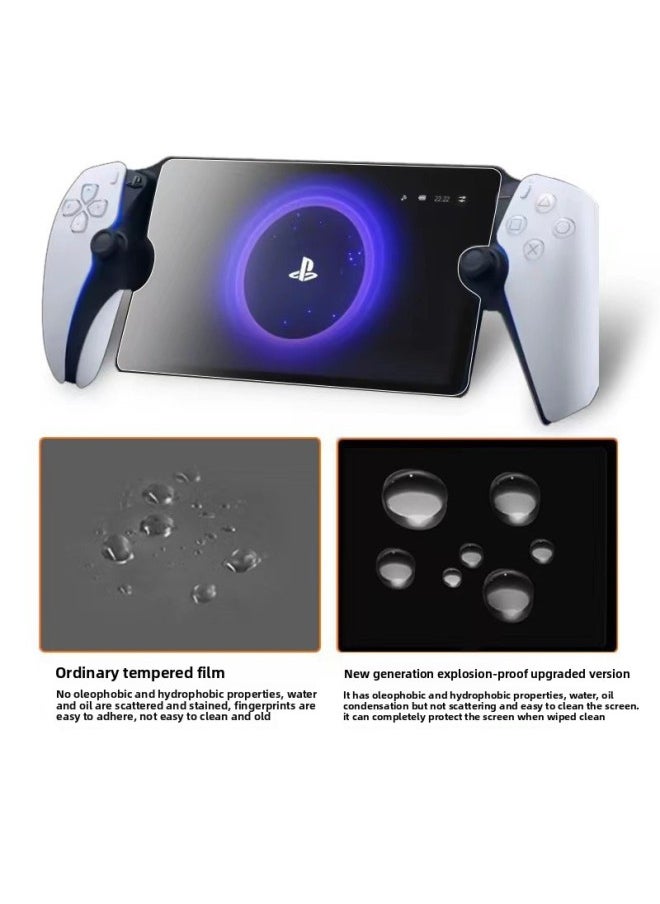 Generic Suitable For Sony PS5 Game Console Tempered Film PlayStation Portal Handheld Glass Protective Film 8-inch-Color:1 Box And 1 Piece  - Image 2