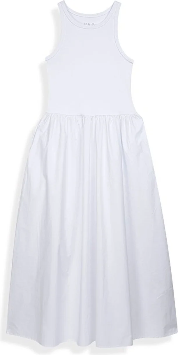 Basic Strappy Cream Dress