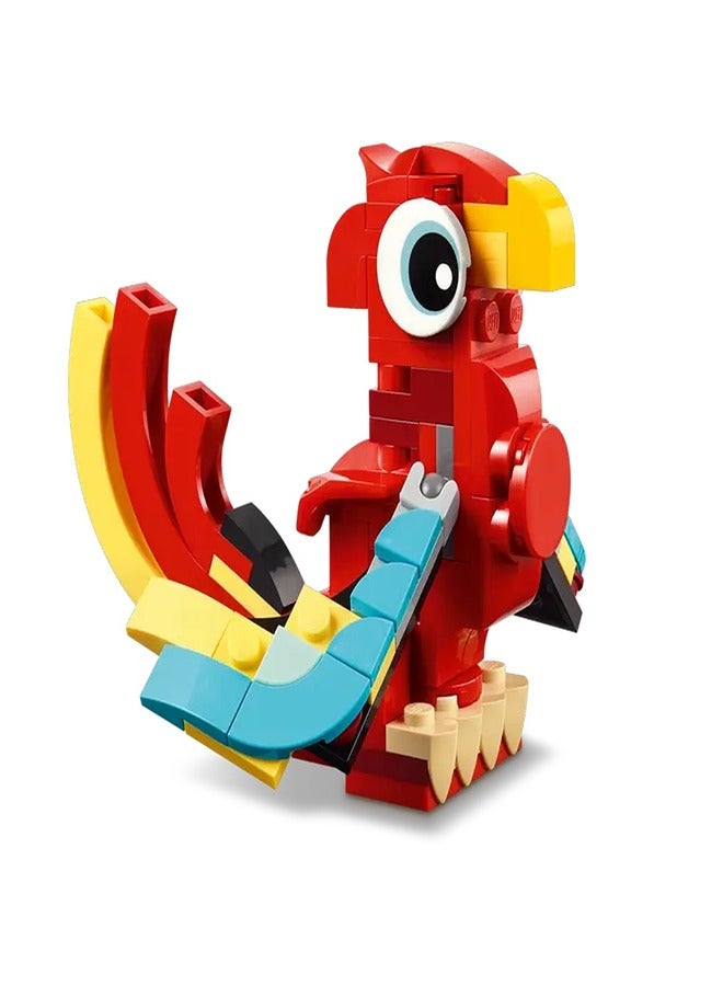 LEGO LEGO - Creator 3 in 1 Red Dragon 149 Pieces - 31145  - Image 3