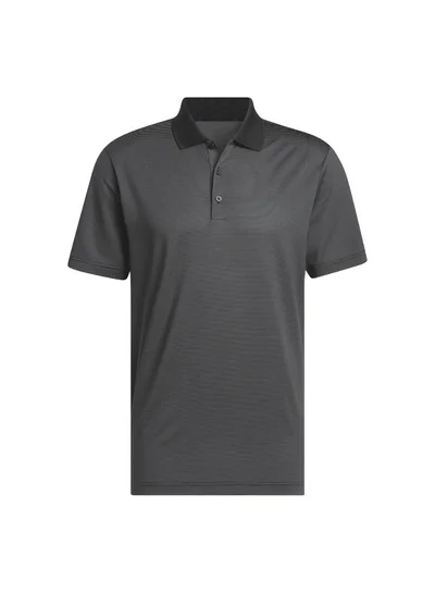Adidas Adidas Ottoman Polo Black Golf Polo Shirts For Men S