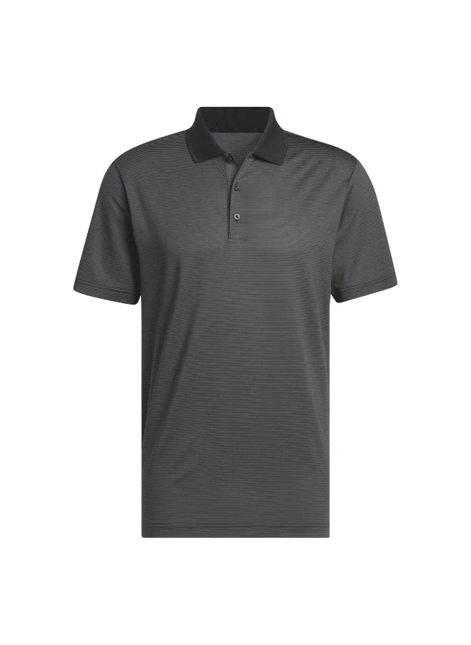 Adidas Adidas Ottoman Polo Black Golf Polo Shirts For Men S