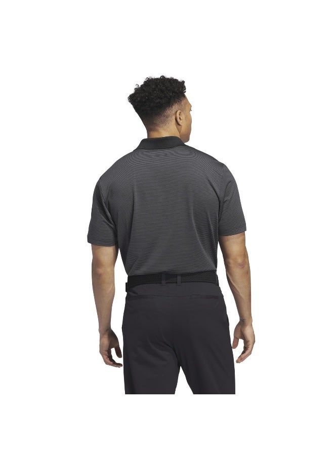 Adidas Adidas Ottoman Polo Black Golf Polo Shirts For Men S  - Image 5