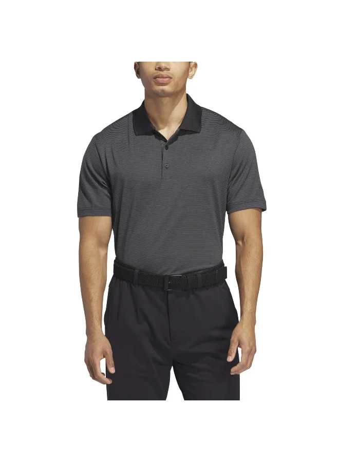 Adidas Adidas Ottoman Polo Black Golf Polo Shirts For Men S
