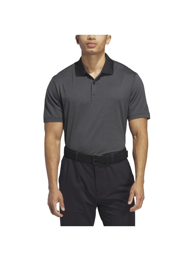 Adidas Adidas Ottoman Polo Black Golf Polo Shirts For Men S  - Image 4