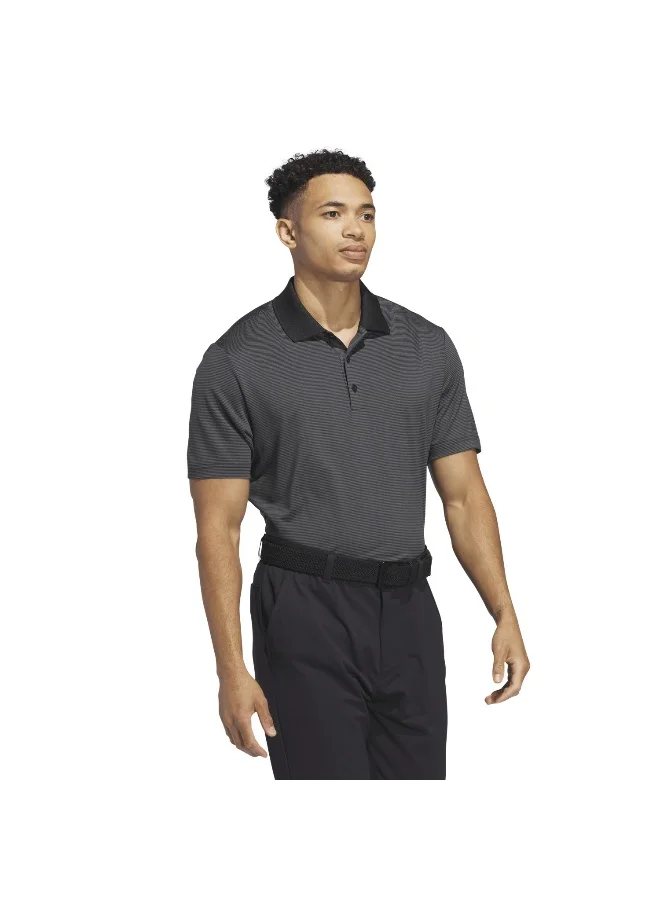 Adidas Adidas Ottoman Polo Black Golf Polo Shirts For Men S