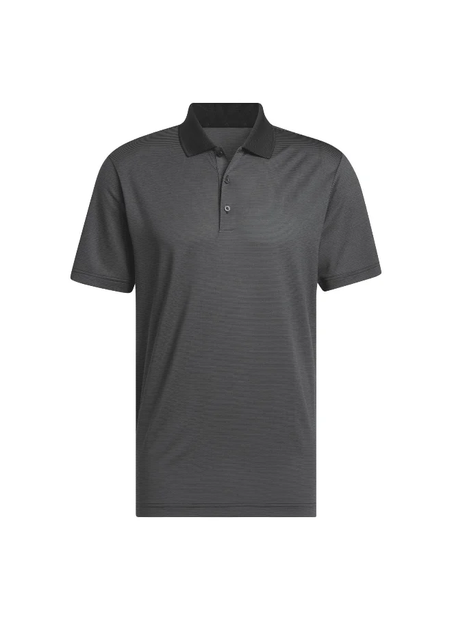 Adidas Adidas Ottoman Polo Black Golf Polo Shirts For Men S