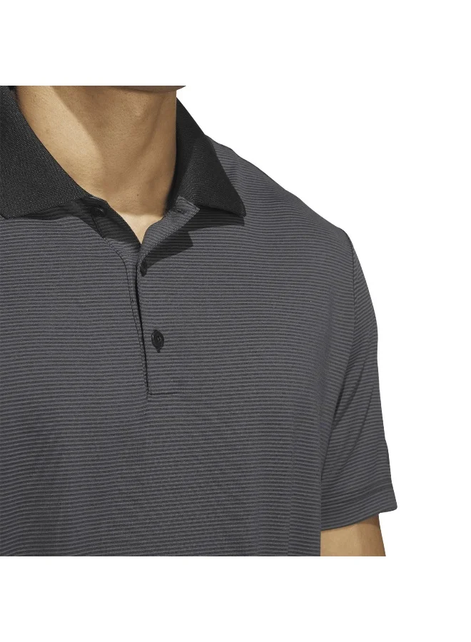 Adidas Adidas Ottoman Polo Black Golf Polo Shirts For Men S