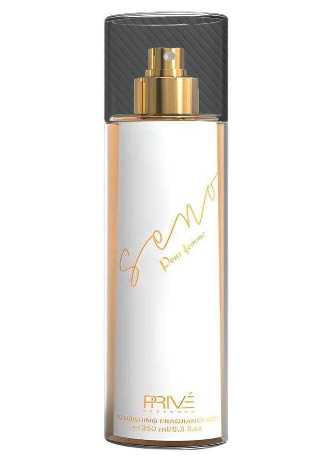 Seno Refreshing Fragrance Body Mist For Women 250ml
