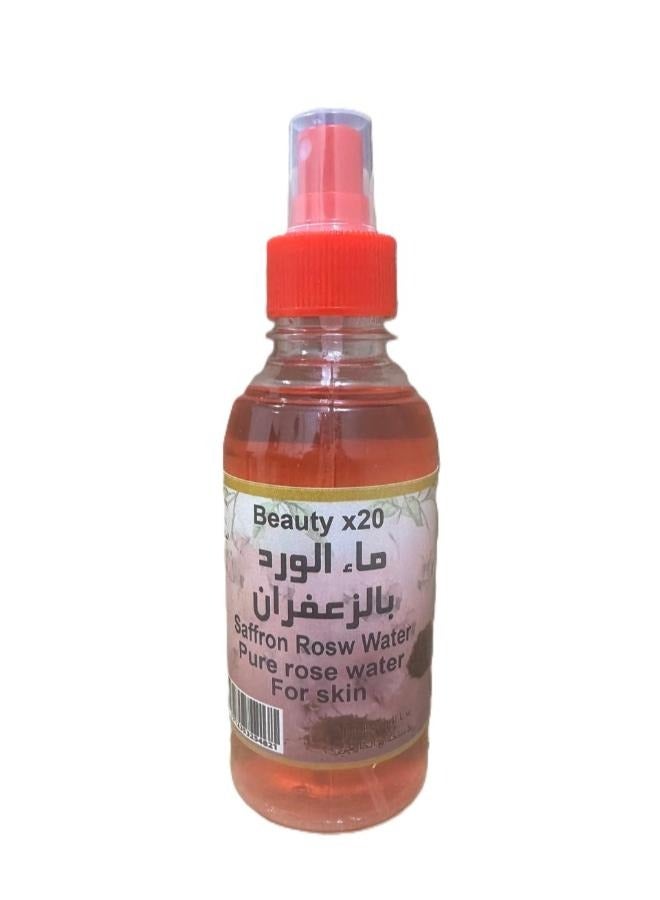 بيوتي 2.0 ماء الورد بالزعفران 200مل  - Image 1