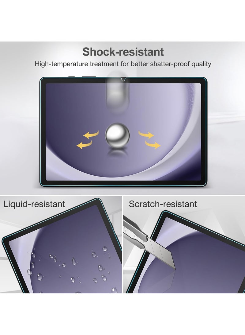1 Pack Screen Protector for Galaxy Tab A11 Plus 2025 / Tab A9 Plus 11 Inch 2023, HD Tempered Glass 9H Film Guard for Tab A11+/A9+ 5G 11" Glass Film - Image 3