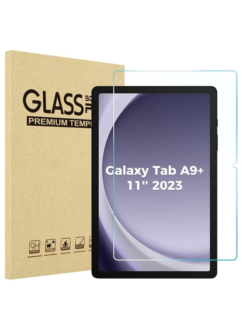1 Pack Screen Protector for Galaxy Tab A11 Plus 2025 / Tab A9 Plus 11 Inch 2023, HD Tempered Glass 9H Film Guard for Tab A11+/A9+ 5G 11" Glass Film - Image 1