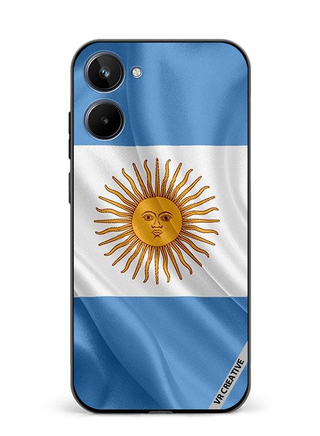 VR CREATIVE Protective Case Cover For Realme 10 Argentina Design Multicolour - Image 1