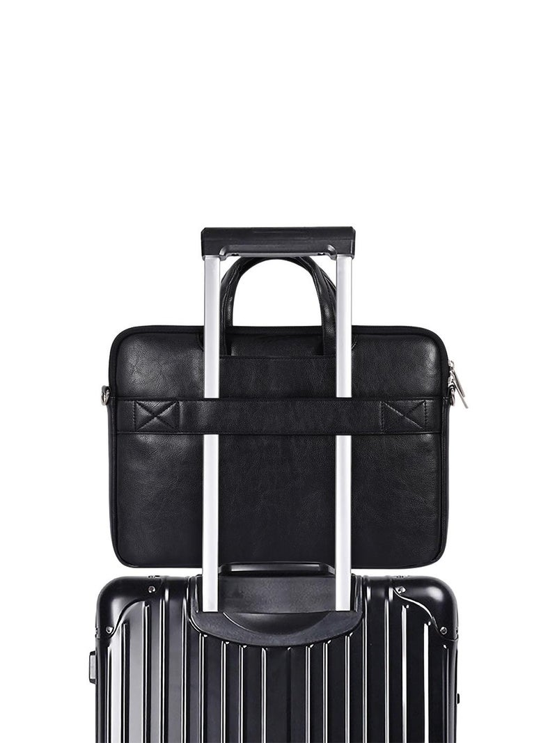Lightweight Black PU Sleeves, Practical Daily Use - Image 3