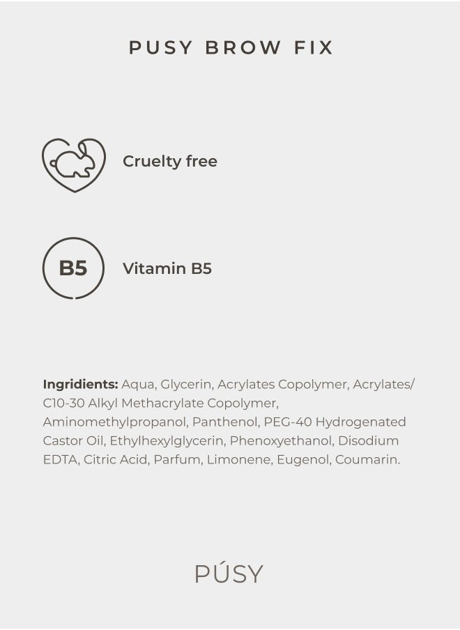 PUSY - Brow Fix Gel 5 ml - Image 1
