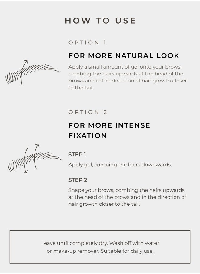 PUSY - Brow Fix Gel 5 ml - Image 1