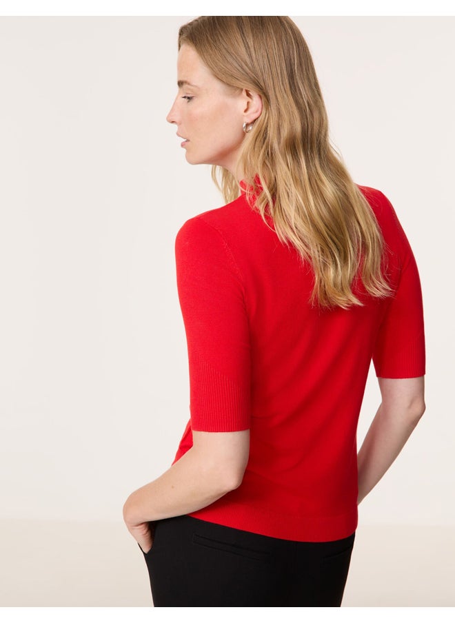 GERRY WEBER Turtleneck Short Sleeve Jumper  - Image 2