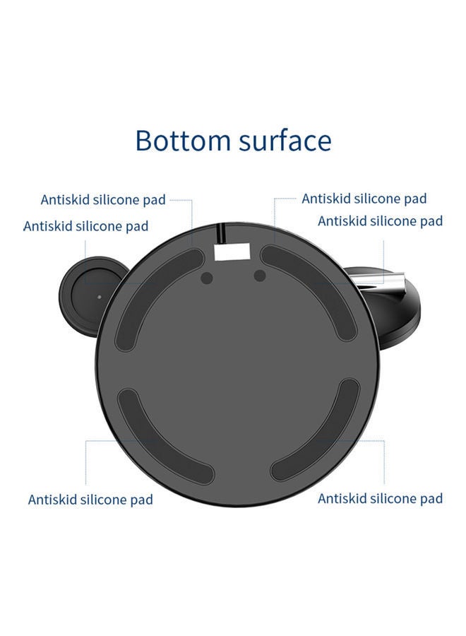 NIBEMINENT 3-in-1 Wireless Fast Charging Stand Quick Charger Multicolour - Image 4