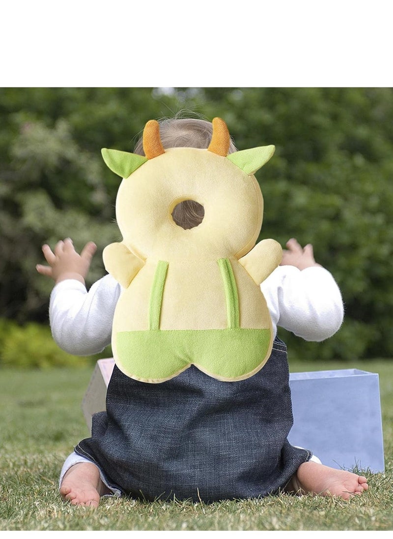 Baby Head Protector Backpack Baby Backpack Head Protection Pillow Toddler Walking Head Protector Baby Head Pillow Prevent Falling Head Protection Cushion Wear Backpack for Toddler Kids - Image 3