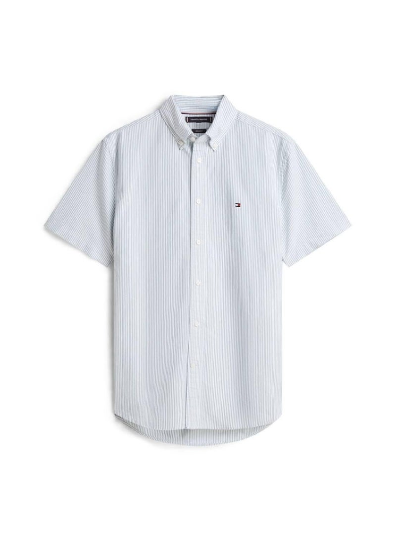 TOMMY HILFIGER Heritage Oxford Striped Shirt - Image 4