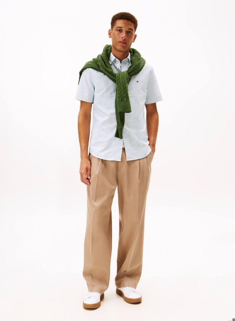 TOMMY HILFIGER Heritage Oxford Striped Shirt - Image 3