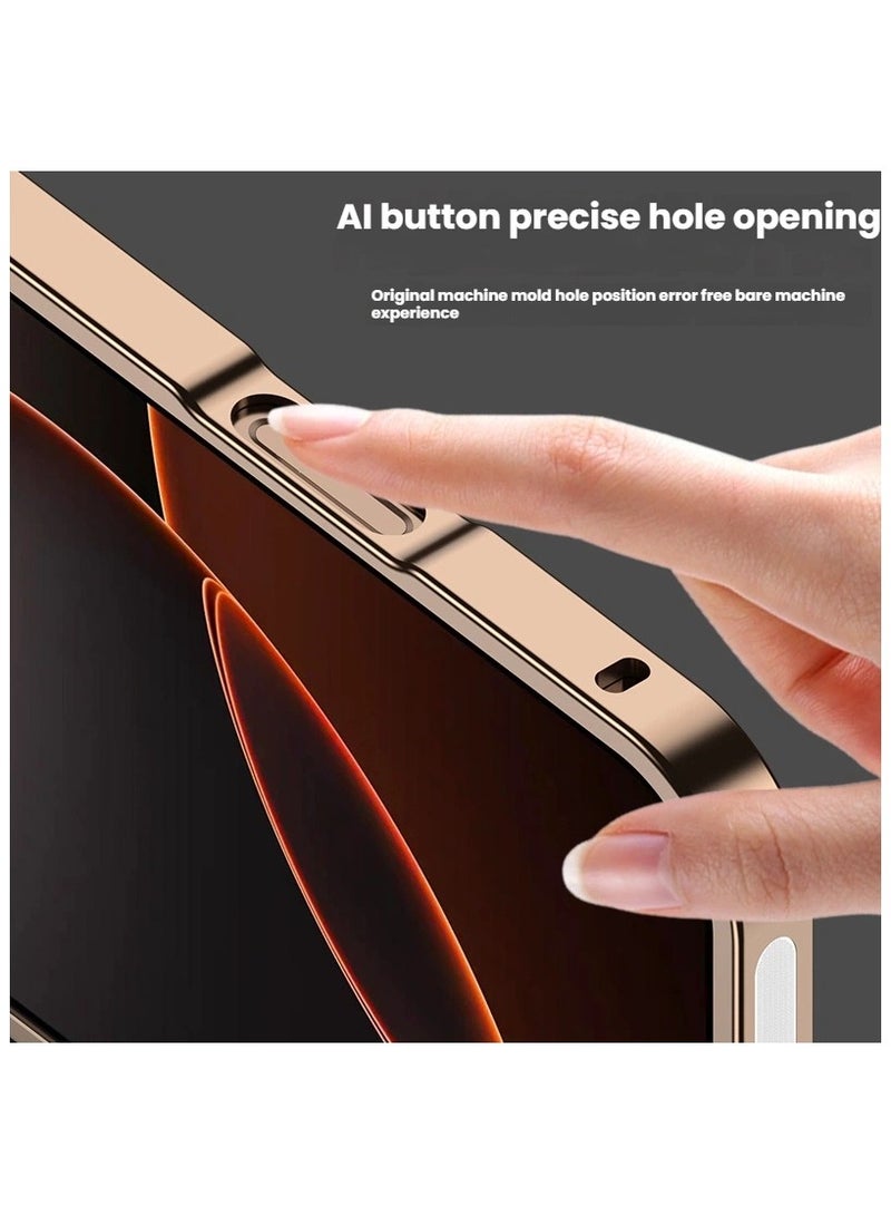 غطاء iPhone 16 Pro Max المعدني العطري - تركيب دقيق - حماية قوية - انبعاث عطري منعش - تبديد حراري فعال - Image 4