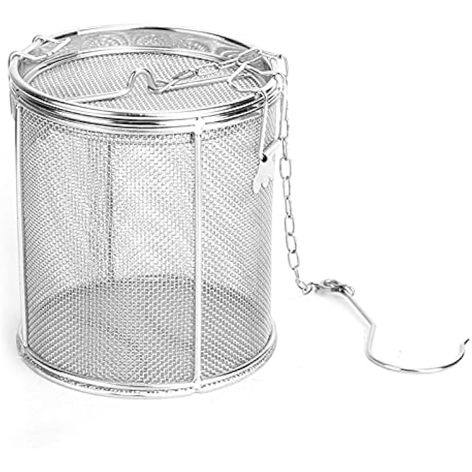 Sorandy Tea Ball Strainer Mesh Tea Strainer Infuser Seasoning Strainer For Cooking Soup Premium Tea Filter With Chain Hook Stainless Steel Strainer For Loose Leaf Tea 12 X - Image 3